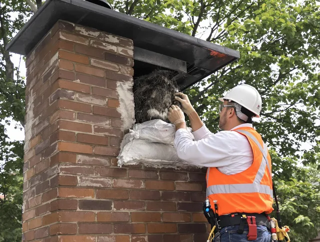 Humane removal of debris and animals by Dana Point Chimney Sweep in Dana Point, CA