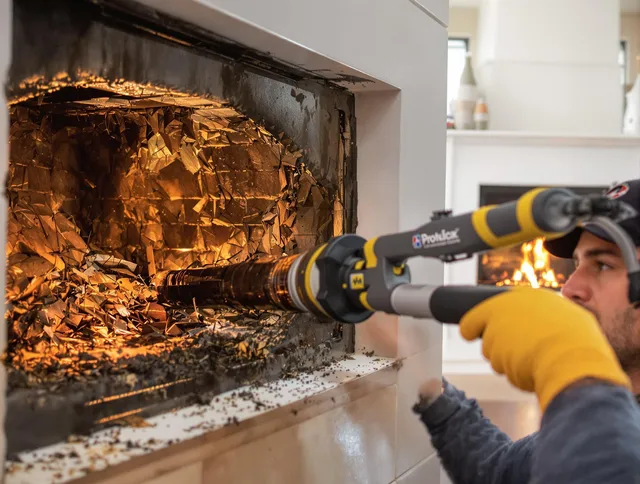 Professional chimney cleaning by Dana Point Chimney Sweep in Dana Point, CA