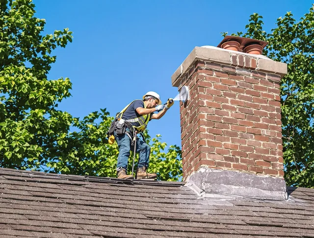 Dana Point Chimney Sweep performing an inspection with advanced tools in Dana Point, CA