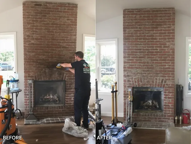Finished chimney sweeping service by Dana Point Chimney Sweep in Dana Point, CA