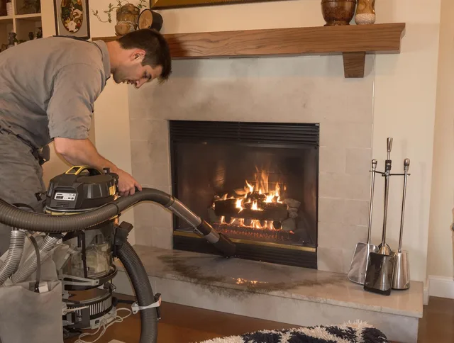 Routine fireplace upkeep by Dana Point Chimney Sweep in Dana Point, CA