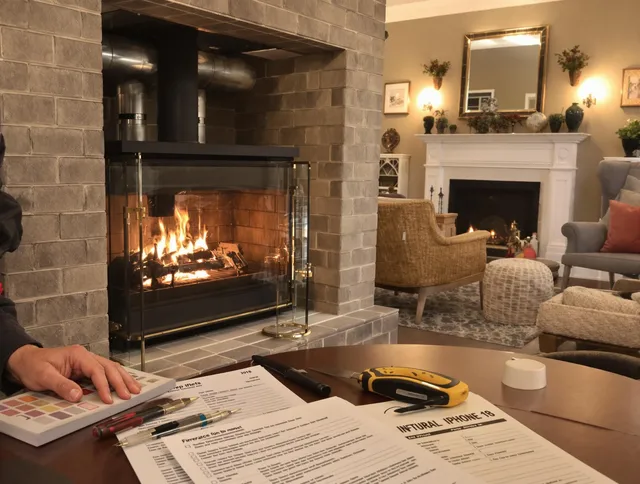Dana Point Chimney Sweep verifying fireplace safety measures in Dana Point, CA